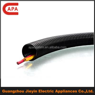 China Large Size/Diameter Flexible and Durable UV Resistant Flame Retardant Black Nylon Duct for sale