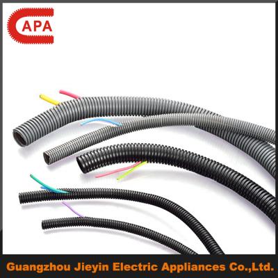 China 200M Roll PA/Nylon Split Narrow Electrical Flexible Conduit for sale