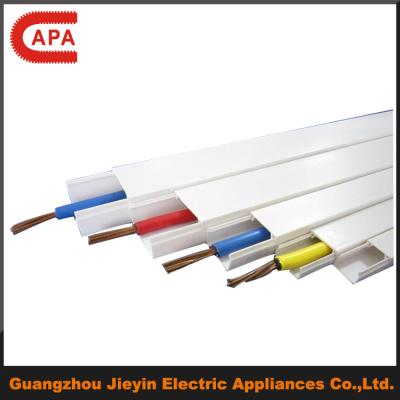 China Low Smoke Trunking Cable Electrical Wire Plastic Wrap / Plastic Wiring Conduits for sale