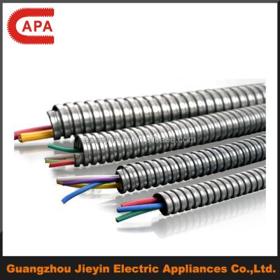 China Steel Wire And Cable Protection Flexible Metal UL Standard Electrical Corrugated Tubing for sale