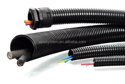 China PA Conduit / Normal Electrical Plastic Flexible Flexible Electrical Conduit Types for sale