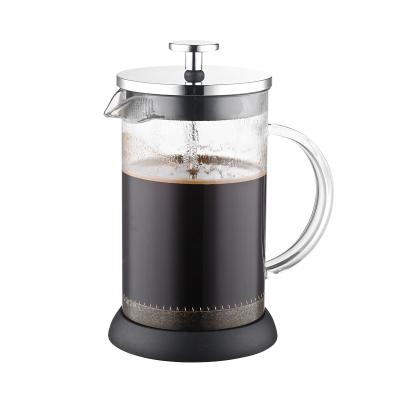 China Wholesale Yoshan Cafetera Prensa Francesa Stove Top Hit Resistant 350ml Double Wall Viable Vacuum Insulated Coffee Plunger French Press for sale