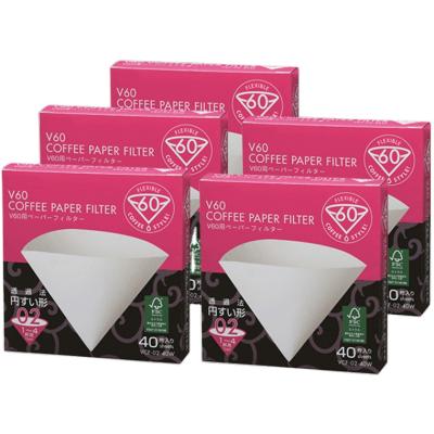 China Stocked Filter Paper Pads Disposable Compostable Senseo Coffee Filter Drip for sale