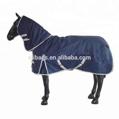 China Horse Blanket Navy Winter Horse Blanket Waterproof Blanket for sale