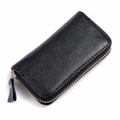 China Gift Car Key Chain Holder Bag Wallet Cover Six Hook Zipper Key Case And So On With Card Holder for sale