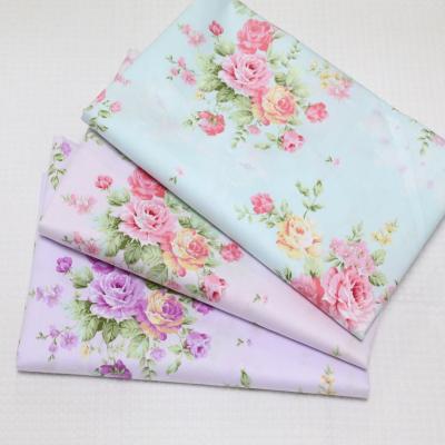 China Organic Cotton Fabric Four-Piece Quilt Cover Bedspread Pillowcase Fabric Korean Printing Sewing Fabric for sale