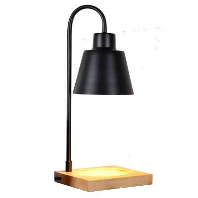 China Iron+Wooden Aromatherapy Warmer Classic Black Lamp Candle Gift Home High Quality Wholesale for sale