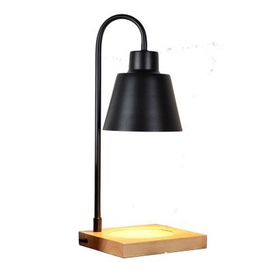 China Iron+Aromatherapy Wooden Electric Lamp Table Lamp Warmer Candle Wholesale High Quality Te koop