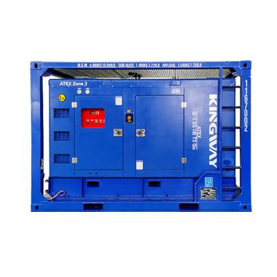 China 375CFM Kingway Atex Certified Zone 2 Explosion Proof Air Compressor for sale