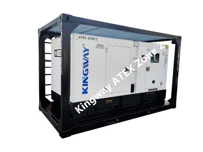 中国 200KVA ATEX Certified T3 Zone 2 Generator Set DNV standards Lifting Frame 販売のため