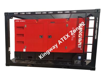 中国 150KVA ATEX Certified T3 DNV standards Lifting Frame Zone 2 Generator Set 販売のため