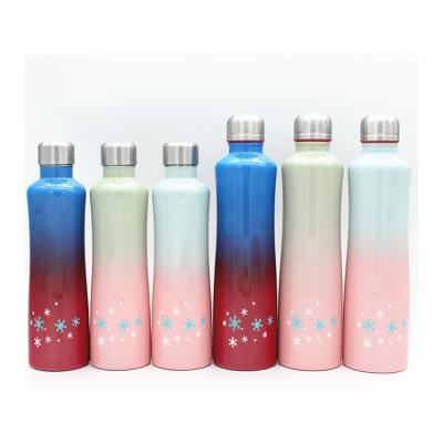 China New Radian Style Stainless Steel Vacuum Flask Viable Insulated Water Bottle 750ml for sale