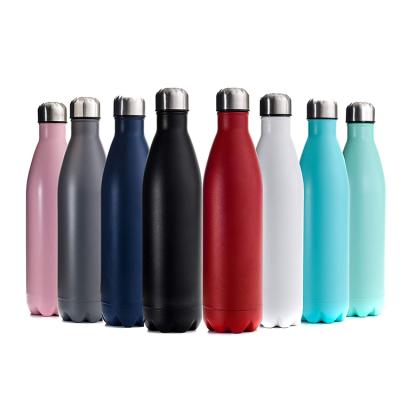 China Sustainable 17oz Double Wall Vacuum Insulated Stainless Steel Water Bottle Perfect For Outdoor Sports Camping Hiking Cycling for sale