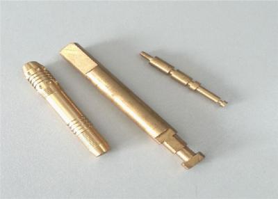 China Full Inspection Brass Hardware Parts , Brass Precision Parts ISO Certification for sale