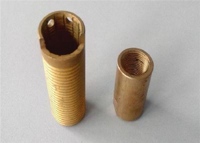 China Copper Pipe Brass Machined Parts Small Size Hot Forging Standard Packaging for sale