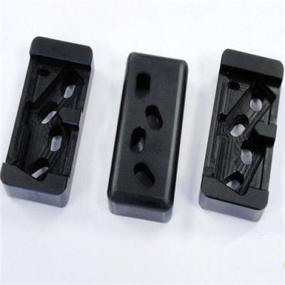 China Black Nylon Machined Parts , Plastic Injection Moulding Machine Parts for sale