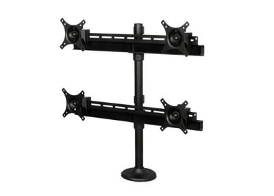 China Multi Screen Monitor Stand Aluminum LCD Monitor Arm Desk Mount DG6-6E4 VESA 100 for sale