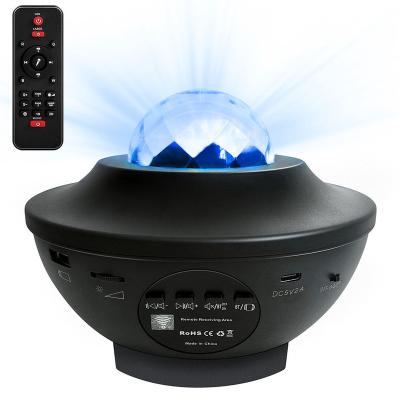 China Modern Smart Star Night Projector Starry Light,Laser Sky Star Projector BT Music Speaker Galaxy Projector with Remote Control for sale