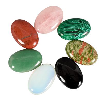 China China Nature Palm Stone Gemstone Healing SPA Crystal Stone Customized Energy Stone for sale