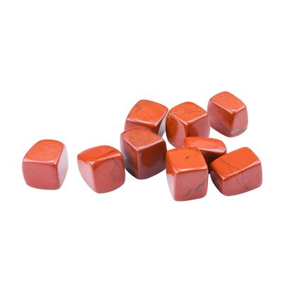 China China Jasper Tumbled Stone Supplier Factory Direct Wholesale Natural Red Healing Jade Tumbled Stone for Home Furnishing Decoration for sale