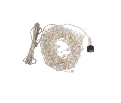 China Interior Decoration Wedding Service Interior Decoration Led Pearl White Copper Wire Lamp String for sale