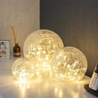 China Christmas Fairy Lights 20 LED Globe Festival Decoration Battery Powered Copper Wire Warm White Decor for sale