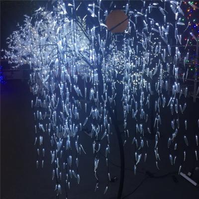 China Outdoor Bulk Tree Lights LED Christmas Decoration Festival Warm White Willow for sale