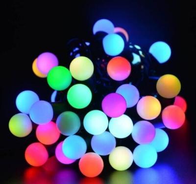 China Hotsale 3m Indoor/Outdoor Decorative Copper Plastic Battery Operated Fairy Lights Globe String Lights for sale