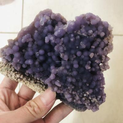 China China Natural Bulk High Quality Grape Agate Rough Specimen Healing Raw Stones For Decoration for sale