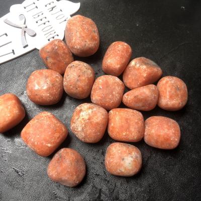 China China wholesale natural sunstone tumbled healing crystals tumbled stone for healing for sale