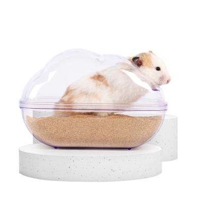 China Large Size Hamster Bathroom Cool Sand Basin Small Pet Toilet Supplies Large Hamster Bathroom for sale