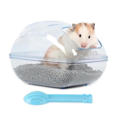 China Lovely Hamster Cloud Shaped Bathroom Stabilized Small Pet Feeds Sand Basin Hamster Bathroom for sale