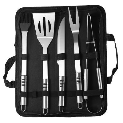 China Easily Non-Stick Outdoor Complete Accessories Kit Backyard Party BBQ Customized Cleaned BBQ Tool Kit BBQ Grill Utensils Tool Kit for sale