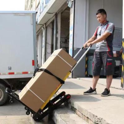 China EMSS Strong Plastic Platform Trolley Trolley Hand Trolley For 150kgs Folding Durable Hand Trolley for sale