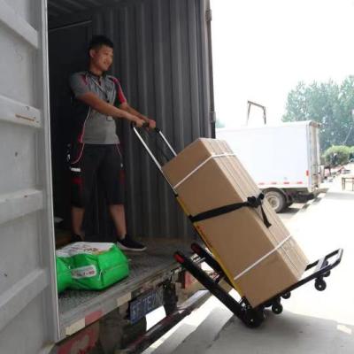 China EMSS Strong Caster Stainless Steel Market Cargo Transport Trolley For Industry for sale