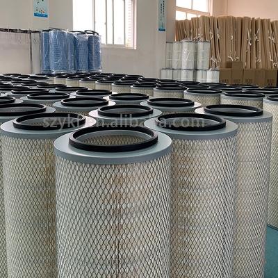 China Industrial Factory UNM HEPA Intake Pleat Fiber Air Filter For Gas Turbine for sale