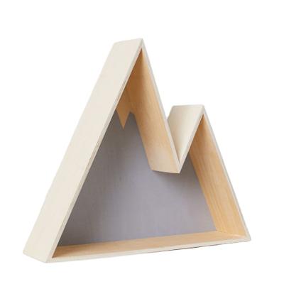 China Mordern Hot Sale Mountain Sundries Display Floating Shelf for sale