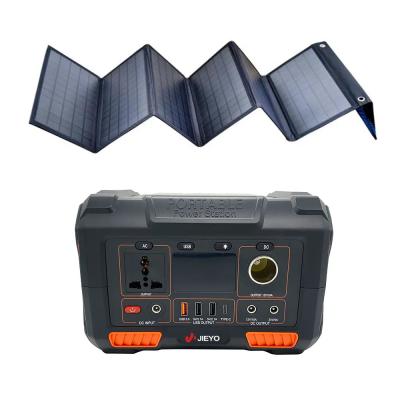 China 230V / 50Hz Portable Solar Power Generator With Solar Panel 300W Solar Generator for sale