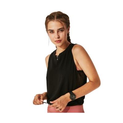 China Anti-Smell Women's Tank Top Sports Wear For Yoga Backless Women Gym T-shirt Workout Sleeveless Shirts Vest Casual Female Blouses Sport for sale