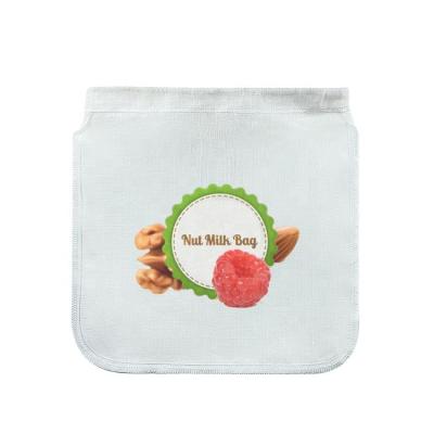 China Nut Whey 100%Hemp! Organic Custom Reusable Nut Milk Filter Bag Nut Milk Bag 12x12 for sale