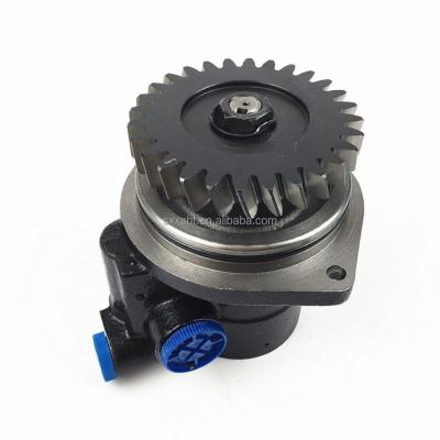 China Steering System DZ9100130037 Power Steering Pump for HOWO Shacman Truck Parts Black for sale