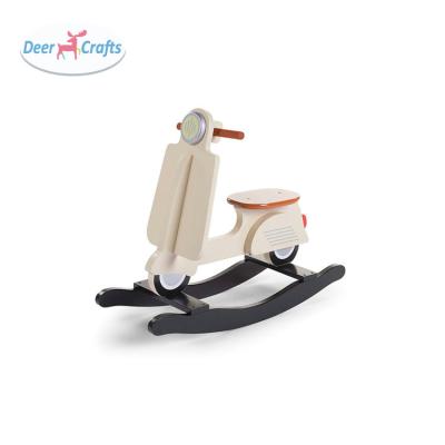 China For Kids Action Ability Top Fashion Cars Kids Cool Rocking Wooden Ride On Toys DD16154 for sale