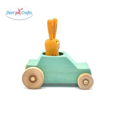 China For Children Playing 2021 New High Quality Creative Children's Wooden Car Toy For Children Playing DA04561 for sale