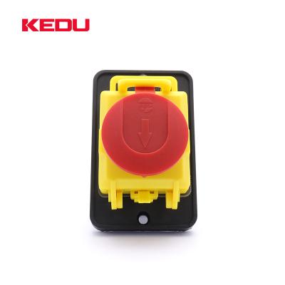 China KEDU KJD12 Angle Grinder Spare Parts Transparent Safety Electromagnetic Switch KJD12-10 for sale