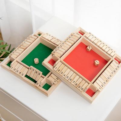 China Wooden Parent Children Closed Box Play Popular Board Games For 4 Games for sale