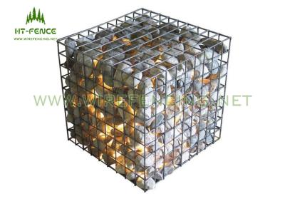 China Corrosion Resistance Welded Gabion Rock Wall Cages For Decoration Wall / Flood Control for sale