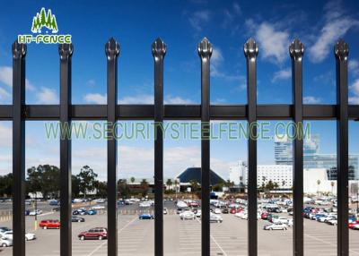 China East Installation Garrison Security Mesh Panels Spear Top With Aluminum Bracket for sale