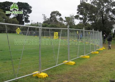 China Stainless Steel Temporary Fence Panels / Portable Security Fencing For Traffic for sale