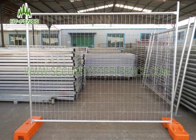 China 4 ' × 9.5 '  Metal Assembled Temporary Wire Fencing With 50 × 100mm Mesh Hole for sale