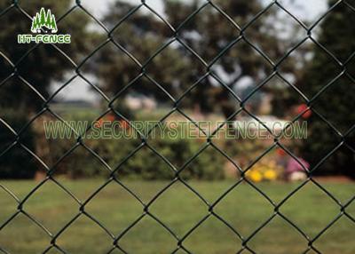 China Diamond Hole Steel Chain Link Fence 50 × 50mm Heat Resistance For Railway Station for sale